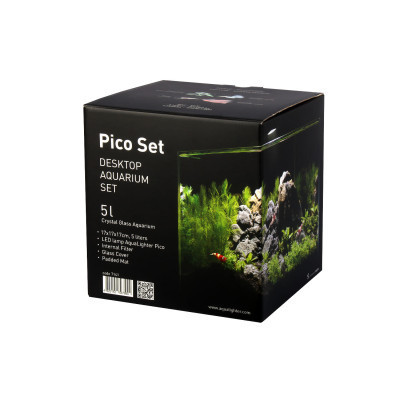 Акваріум Aqualighter набір DAQUARIUM Pico Set 170 мм 5 л (7141)