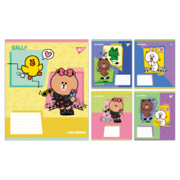Зошит Yes Line Friends Funny А5 24 аркушів лінія (767644)