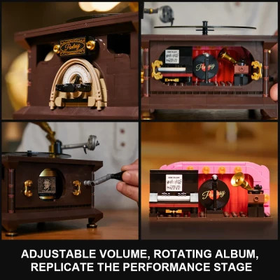 Конструктор Pantasy Original - Retro Ретро-грамофон (85009)