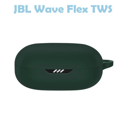 Чохол для навушників BeCover Silicon для JBL Wave Flex TWS Dark Green (710194)