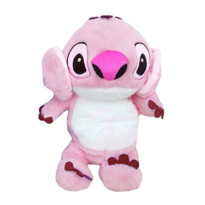 Нічник Bambi М&#039;яка іграшка-нічник Дихаючий Стіч Pink (2313-30 pink)