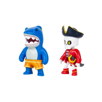 Фігурка Stumble Guys набір колекційних - Мегалодон і Капітан Нохарт (SG2015-6)