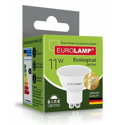 Лампочка Eurolamp LED SMD MR16 11W GU10 4000K 220V (LED-SMD-11104(P))