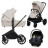 Коляска Lionelo 3 в 1 Mika Plus Beige Sand (LO-MIKA PLUS 3IN1 BEIGE SAND)