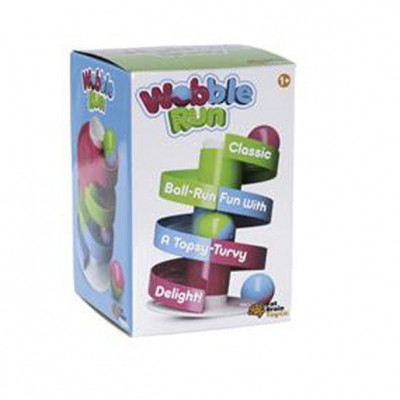 Розвиваюча іграшка Fat Brain Toys Трек-балансир для кульок Wobble Run (F273ML)
