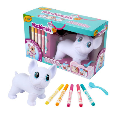 Набір для творчості Crayola Washimals Пес-велетень З фломастерами 5 шт (74-0227)
