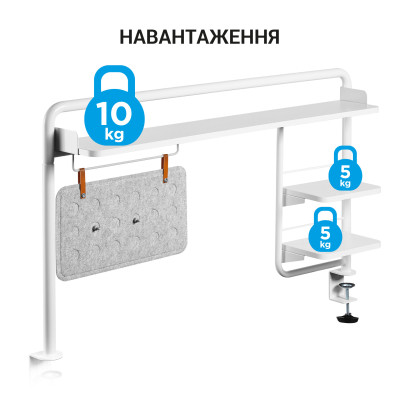 Органайзер для столу OfficePro полиця-органайзер DS253W (DS253W)