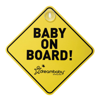 Аксесуар для автокрісла DreamBaby BABY ON BOARD знак (F211)