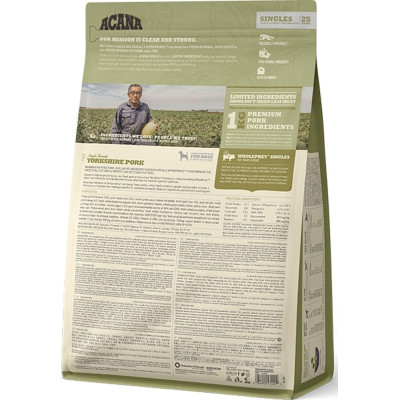 Сухий корм для собак ACANA Yorkshire Pork 2 кг (0064992572204)