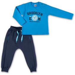 Набір дитячого одягу Breeze кофта та штани блакитний &quot;Brooklyn&quot; (7882-86B-blue)