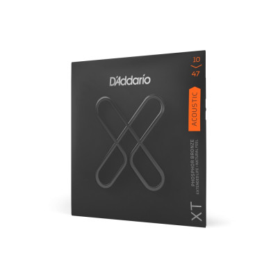 Струни для гітари D&#039;Addario XT Phosphor Bronze Extra Light (10-47) (XTAPB1047)