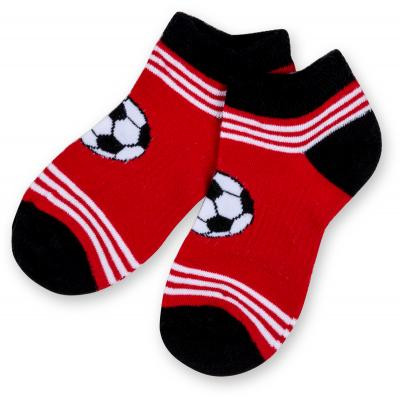 Шкарпетки дитячі Bross з м&#039;ячем 1-3 червоні (10684-1-3B-red)