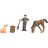 Фігурка Kids Team набір Ферма лоша, порося, фермер (Q9899-T1_3)
