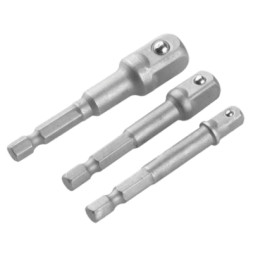 Адаптер для інструменту Tolsen комплект 1/4 &quot;,3/8&quot; x65мм 1/2 &quot;x70мм, 3 шт (77864)