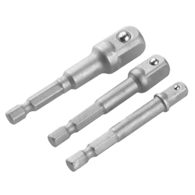 Адаптер для інструменту Tolsen комплект 1/4 &quot;,3/8&quot; x65мм 1/2 &quot;x70мм, 3 шт (77864)