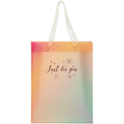 Подарунковий пакет Axent пластиковий Just for you-4, 25х19 см (8503-40-A)
