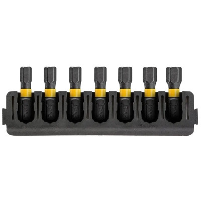 Набір біт DeWALT в касеті Tough Case, FlexTorq, L=25 мм, H3, H4-3 шт, H5-2 шт, H6 (DT70806)