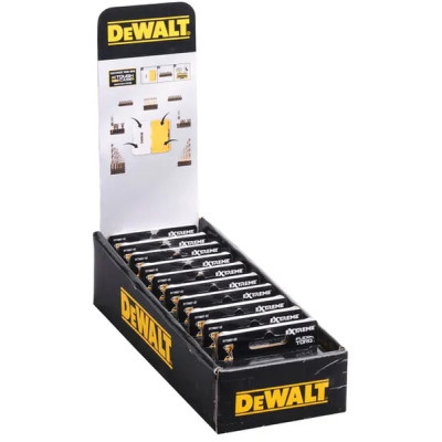 Набір біт DeWALT в касеті Tough Case, FlexTorq, L=25 мм, H3, H4-3 шт, H5-2 шт, H6 (DT70806)