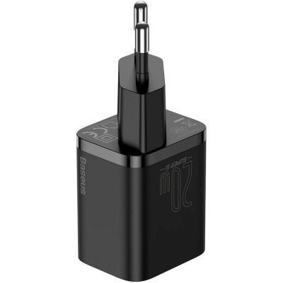 Зарядний пристрій Baseus Super Si 1C 20W With Cable Type-C/iP Black (TZCCSUP-B01)