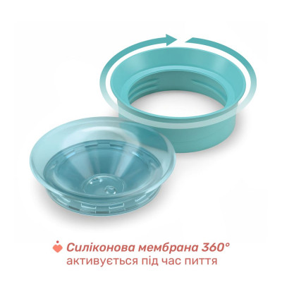 Поїльник-непроливайка Chicco Perfect Cup 200 мл. від 12 місяців (блакитна) (06951.25)