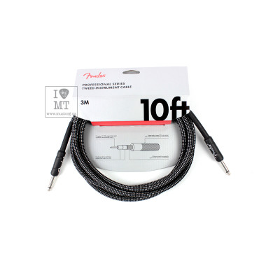 Інструментальний кабель Fender Cable Professional Series 10&#039; Grey Tweed (228461)