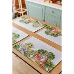 Серветка на стіл Прованс гобеленова Галявина 30х50 см (034083)