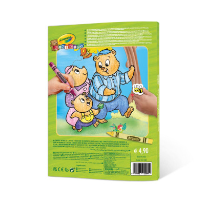 Набір для творчості Crayola Mini Kids Розмальовка Улюблені казки, 96 сторінок (25-1080)