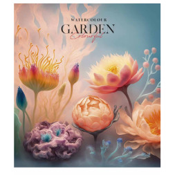 Зошит Школярик Macro garden 96 аркушів лінія (096-3247L)