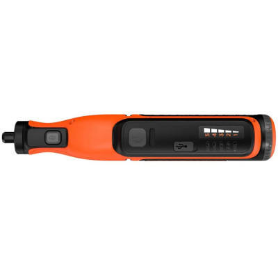Гравер Black&amp;Decker 29500 об/хв, 7,2V, Li-Ion 1,5Ah (BCRT8I)