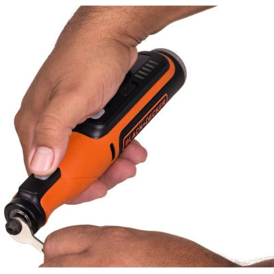 Гравер Black&amp;Decker 29500 об/хв, 7,2V, Li-Ion 1,5Ah (BCRT8I)