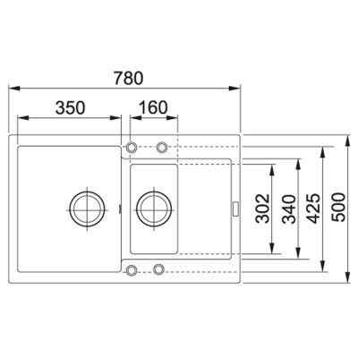 Мийка кухонна Franke Maris MRG 651-78 (114.0565.124)