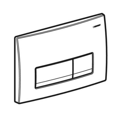 Панель змиву Geberit Delta50 Black matt (115.119.14.1)