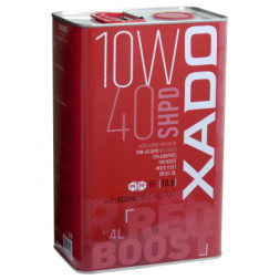 Моторна олива Xado 10W-40 SHPD, Red Boost 4 л (ХА 26249)