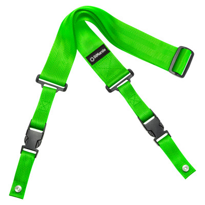 Ремінь для гітари DiMarzio 2 Inch Nylon ClipLock Neon Green (DD2200GN)