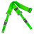 Ремінь для гітари DiMarzio 2 Inch Nylon ClipLock Neon Green (DD2200GN)