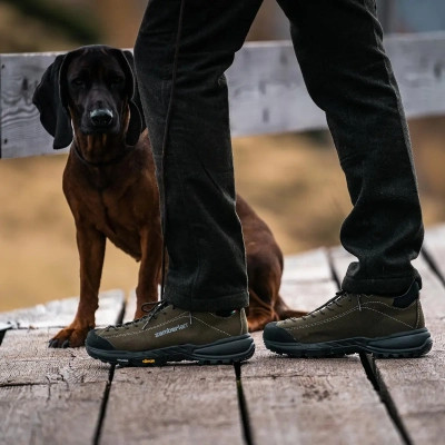 Кросівки Zamberlan 217 Free Blast GTX dark green - 43 - оливковий (006.4453)
