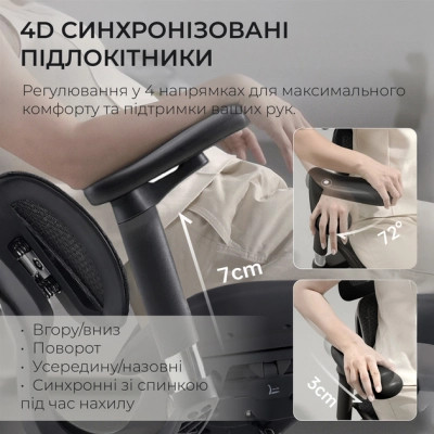 Офісне крісло Sihoo DORO S100 Mesh Black (S100-M301)