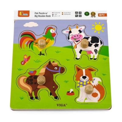Розвиваюча іграшка Viga Toys Ферма (50839)