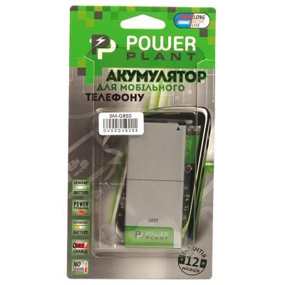 Акумуляторна батарея PowerPlant Samsung Galaxy Alpha G850 (EB-BG850BBC) 1860mAh (DV00DV6258)