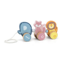 Каталка Viga Toys PolarB Звірятка (44023)