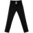 Лосини дитячі A-Yugi з блискучими лампасами (9159-134G-black)