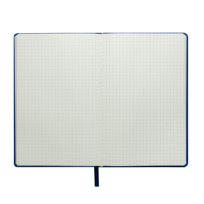 Книга записна Buromax Brief Logo2U 96 аркушів А5 у клітинку чорний (BM.295104-01)