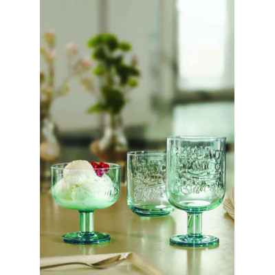 Склянка Bormioli Rocco Graphica 395мл Green (122101MTV121990)