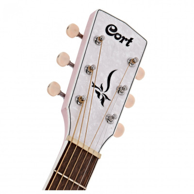 Гітара електроакустична Cort Jade Classic Pastel Pink Open Pore