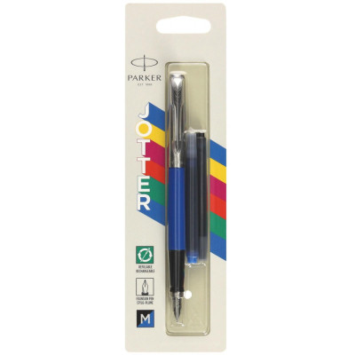 Ручка пір&#039;яна Parker JOTTER 17 Original Blue CT  FP M блистер (15 116)