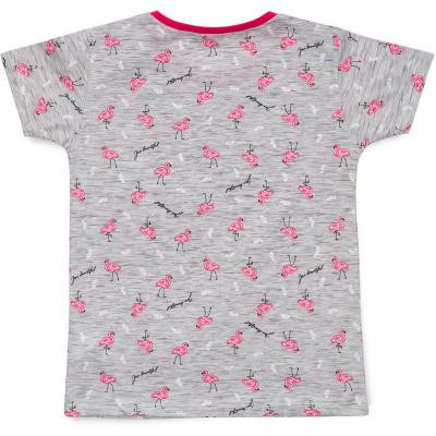Піжама дитяча Breeze з фламінго (15778-146G-gray)