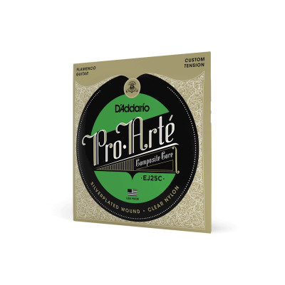 Струни для гітари D&#039;Addario Pro-Arte Composite Flamenco Clear Nylon (EJ25C)