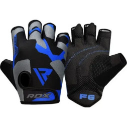 Рукавички для фітнесу RDX F6 Sumblimation Blue S (WGS-F6U-S)