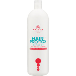 Шампунь Kallos Cosmetics Hair Pro-Tox Відновлюючий з кератином, колагеном і гіалуроновою кислотою 1000 мл (5998889511425)