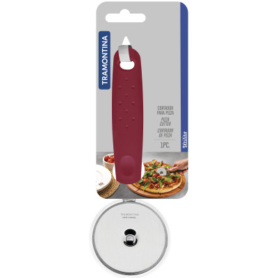 Кухонный нож Tramontina Utilita Pizza Red (25625/170)